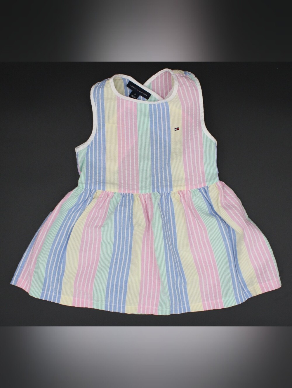 Tommy Hilfiger Girls 6 Striped Dress